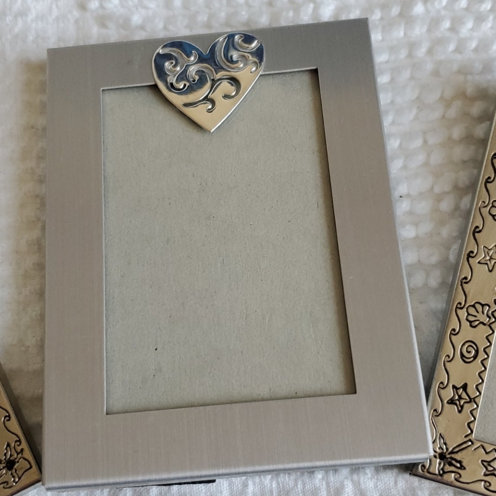 Small picture frames, 3 silver - Picture 3 of 4